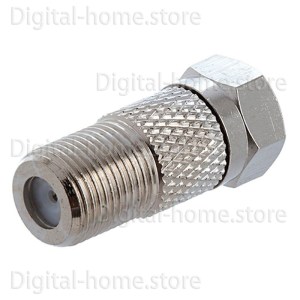 F Female to F Male adapter RF Coaxial F Jack to F Plug connector