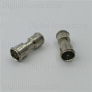 Quick F Male to F Male adapter RF Coaxial F Plug to F Quick Plug connector (2)