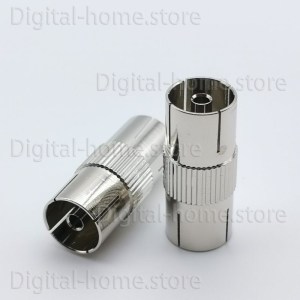 IEC/PAL/TV Female to IEC/PAL/TV Female adapter RF Coaxial IEC/PAL/TV Jack to IEC/PAL/TV Jack connector