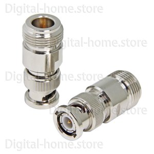 50 Ohm N Female to 50 Ohm BNC Male Adapter N/BNC-KJ(NK/BNCJ) RF Coaxial N Jack to BNC Plug Connector