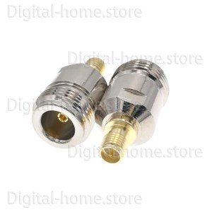 50 Ohm N Female to Reverse Polarity SMA Female Adapter N/RPSMA-KK(NK/RPSMAK) RF Coaxial N Jack to Reverse Polarity SMA Jack Connector
