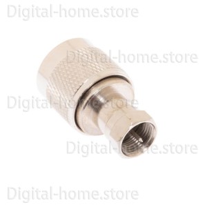50 Ohm N Male to 75 Ohm F Male Adapter N/F-JJ(NJ/FJ) RF Coaxial N Plug to F Plug Connector