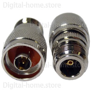 50 Ohm N Male to N Fmale Adapter N/N-JKW(NJW/NKW) RF Coaxial N Plug to N Jack Connector