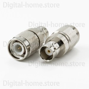 BNC female to TNC male Adapter BNC/TNC-KJ(BNCK/TNCJ) RF Coaxial BNC Jack to TNC Plug Connector