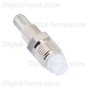 FME Female Connector Crimp/Solder Jack Attachment for RG58/RG6/LMR400