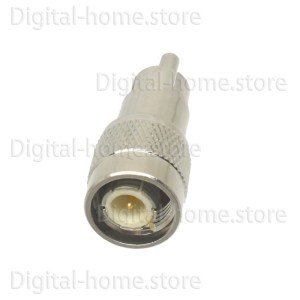 RCA male to TNC male Adapter RCA/TNC-JJ(RCAJ/TNCJ) RF Coaxial RCA Plug to TNC Plug Connector
