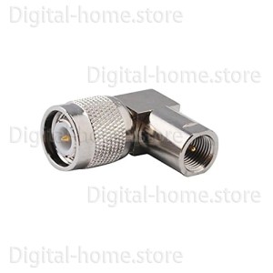 FME male to TNC male Right Angle Adapter FME/TNC-JJ(FMEJ/TNCJ) RF Coaxial FME Plug to TNC Plug 90° Connector
